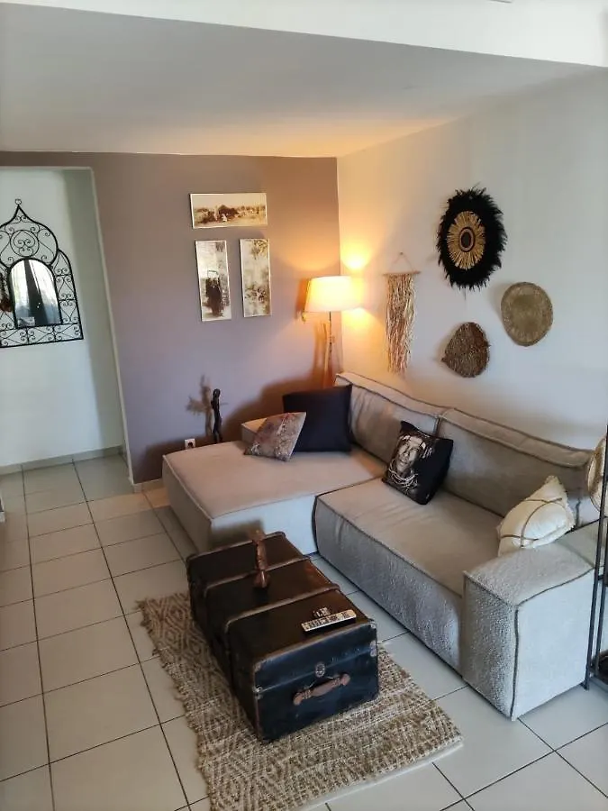 アパート Beau Duplex De Standing, 120M2, Vue Mer, 4Min Plage ル・ディアマン